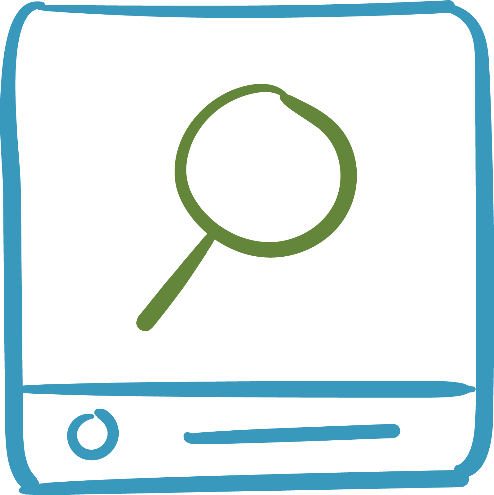Magnifying Glass Landing Page Transparent Background