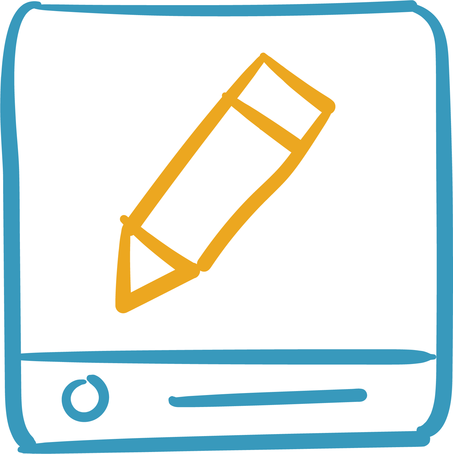 Pencil Landing Page Transparent Background
