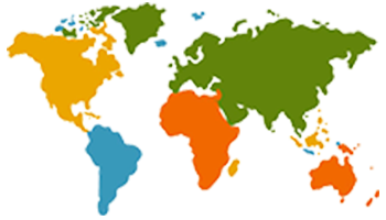 Countries map